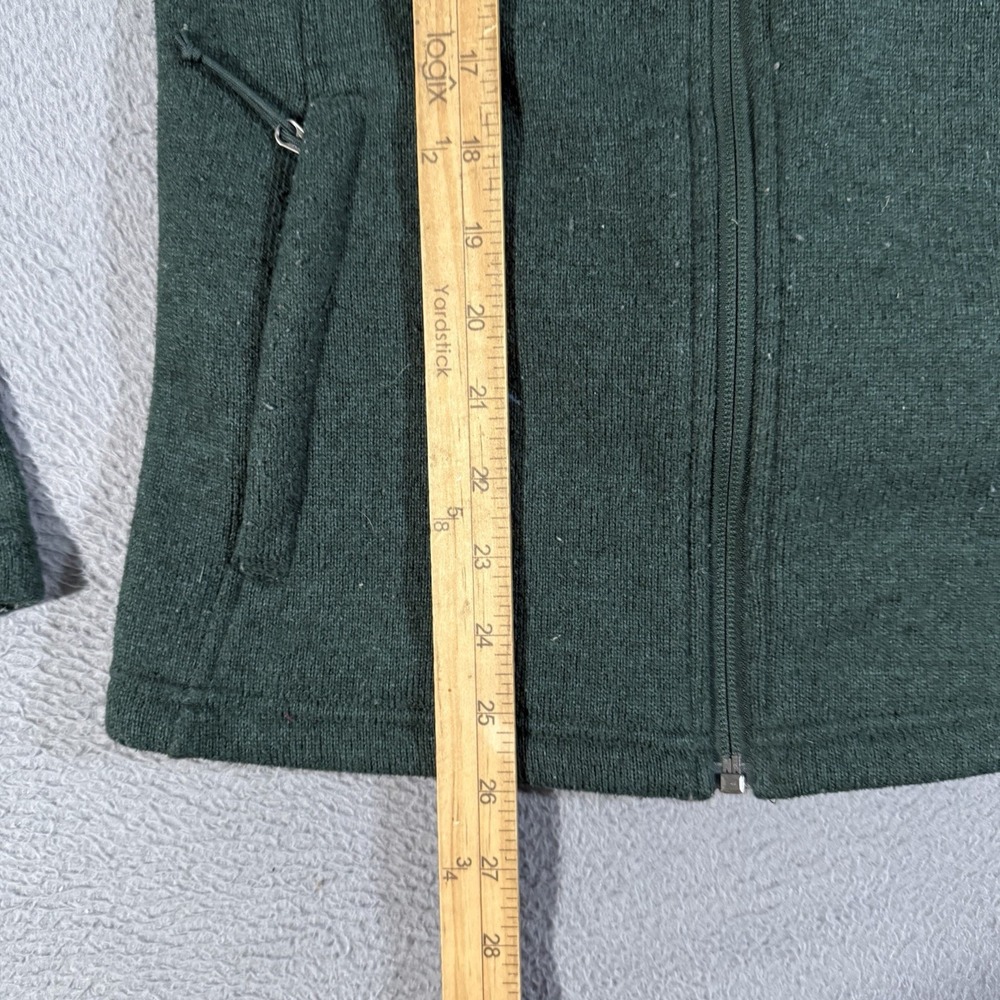 The North Face Maggy Fleece Jacket Women S Olive Green Full Zip Gorpcore Minimal - Picture 4 of 6
